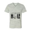 White Marble Unisex Jersey Short-Sleeve V-Neck T-Shirt Thumbnail