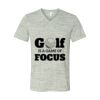 White Marble Unisex Jersey Short-Sleeve V-Neck T-Shirt Thumbnail