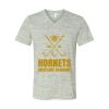 White Marble Unisex Jersey Short-Sleeve V-Neck T-Shirt Thumbnail
