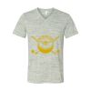 White Marble Unisex Jersey Short-Sleeve V-Neck T-Shirt Thumbnail