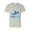 White Marble Unisex Jersey Short-Sleeve V-Neck T-Shirt Thumbnail