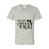 White Marble Unisex Jersey Short-Sleeve V-Neck T-Shirt Thumbnail