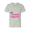 White Marble Unisex Jersey Short-Sleeve V-Neck T-Shirt Thumbnail