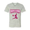 White Marble Unisex Jersey Short-Sleeve V-Neck T-Shirt Thumbnail