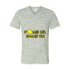 White Marble Unisex Jersey Short-Sleeve V-Neck T-Shirt Thumbnail