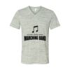 White Marble Unisex Jersey Short-Sleeve V-Neck T-Shirt Thumbnail