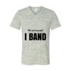 White Marble Unisex Jersey Short-Sleeve V-Neck T-Shirt Thumbnail
