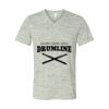 White Marble Unisex Jersey Short-Sleeve V-Neck T-Shirt Thumbnail