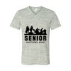 White Marble Unisex Jersey Short-Sleeve V-Neck T-Shirt Thumbnail