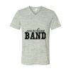 White Marble Unisex Jersey Short-Sleeve V-Neck T-Shirt Thumbnail