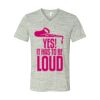 White Marble Unisex Jersey Short-Sleeve V-Neck T-Shirt Thumbnail