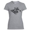 Light Ladies Ultra Performance Active Lifestyle T Shirt Thumbnail