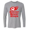 Light Youth Long Sleeve Ultra Performance Active Lifestyle T Shirt Thumbnail
