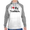 Adult Colorblock Cosmic Pullover Hood (S)  Thumbnail