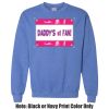 Adult Heavy Blend Heather Royal or Red 60/40 Fleece Crew (S) Thumbnail