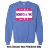 Adult Heavy Blend Heather Royal or Red 60/40 Fleece Crew (S) Thumbnail