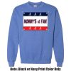 Adult Heavy Blend Heather Royal or Red 60/40 Fleece Crew (S) Thumbnail