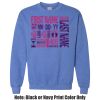 Adult Heavy Blend Heather Royal or Red 60/40 Fleece Crew (S) Thumbnail
