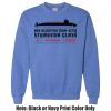 Adult Heavy Blend Heather Royal or Red 60/40 Fleece Crew (S) Thumbnail