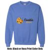 Adult Heavy Blend Heather Royal or Red 60/40 Fleece Crew (S) Thumbnail