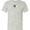 White Marble Unisex Poly-Cotton Short-Sleeve T-Shirt Thumbnail