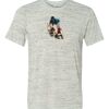 White Marble Unisex Poly-Cotton Short-Sleeve T-Shirt Thumbnail