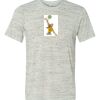 White Marble Unisex Poly-Cotton Short-Sleeve T-Shirt Thumbnail