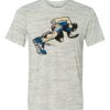 White Marble Unisex Poly-Cotton Short-Sleeve T-Shirt Thumbnail
