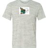 White Marble Unisex Poly-Cotton Short-Sleeve T-Shirt Thumbnail