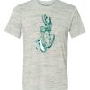 White Marble Unisex Poly-Cotton Short-Sleeve T-Shirt Thumbnail