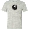 White Marble Unisex Poly-Cotton Short-Sleeve T-Shirt Thumbnail