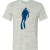 White Marble Unisex Poly-Cotton Short-Sleeve T-Shirt Thumbnail