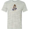 White Marble Unisex Poly-Cotton Short-Sleeve T-Shirt Thumbnail