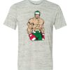 White Marble Unisex Poly-Cotton Short-Sleeve T-Shirt Thumbnail