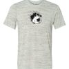 White Marble Unisex Poly-Cotton Short-Sleeve T-Shirt Thumbnail