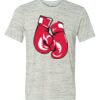 White Marble Unisex Poly-Cotton Short-Sleeve T-Shirt Thumbnail