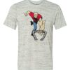 White Marble Unisex Poly-Cotton Short-Sleeve T-Shirt Thumbnail