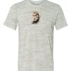 White Marble Unisex Poly-Cotton Short-Sleeve T-Shirt Thumbnail