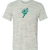 White Marble Unisex Poly-Cotton Short-Sleeve T-Shirt Thumbnail