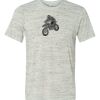 White Marble Unisex Poly-Cotton Short-Sleeve T-Shirt Thumbnail
