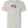 White Marble Unisex Poly-Cotton Short-Sleeve T-Shirt Thumbnail