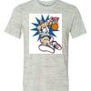 White Marble Unisex Poly-Cotton Short-Sleeve T-Shirt Thumbnail