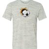 White Marble Unisex Poly-Cotton Short-Sleeve T-Shirt Thumbnail