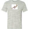 White Marble Unisex Poly-Cotton Short-Sleeve T-Shirt Thumbnail