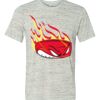 White Marble Unisex Poly-Cotton Short-Sleeve T-Shirt Thumbnail