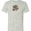 White Marble Unisex Poly-Cotton Short-Sleeve T-Shirt Thumbnail