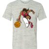 White Marble Unisex Poly-Cotton Short-Sleeve T-Shirt Thumbnail