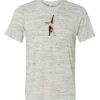 White Marble Unisex Poly-Cotton Short-Sleeve T-Shirt Thumbnail