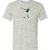 White Marble Unisex Poly-Cotton Short-Sleeve T-Shirt Thumbnail