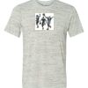 White Marble Unisex Poly-Cotton Short-Sleeve T-Shirt Thumbnail